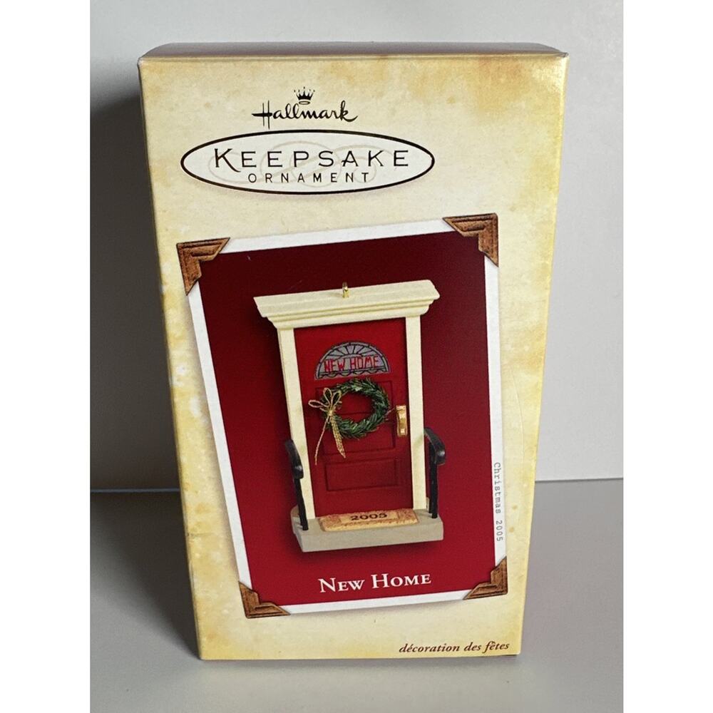 2005 Hallmark New Home Handcrafted Keepsake Christmas Holiday Ornament